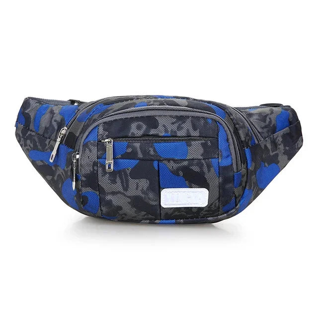 Waist leisure sports waterproof hand men's front Satchel Messenger Bag Fashion camouflage waist bag purse