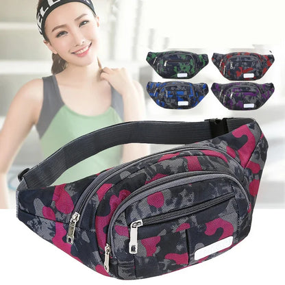 Waist leisure sports waterproof hand men's front Satchel Messenger Bag Fashion camouflage waist bag purse