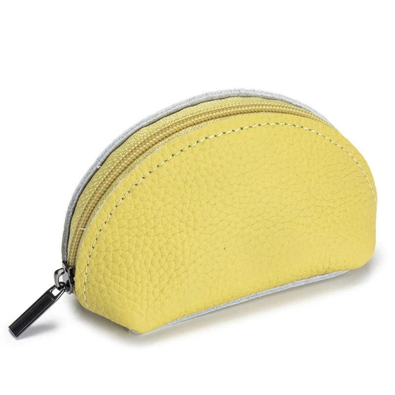 Wallet Coin Bag Cash Small Change Zipper Wallet Solid Color Coin Purse Mini Headset Bag Key for Teen Girl Women