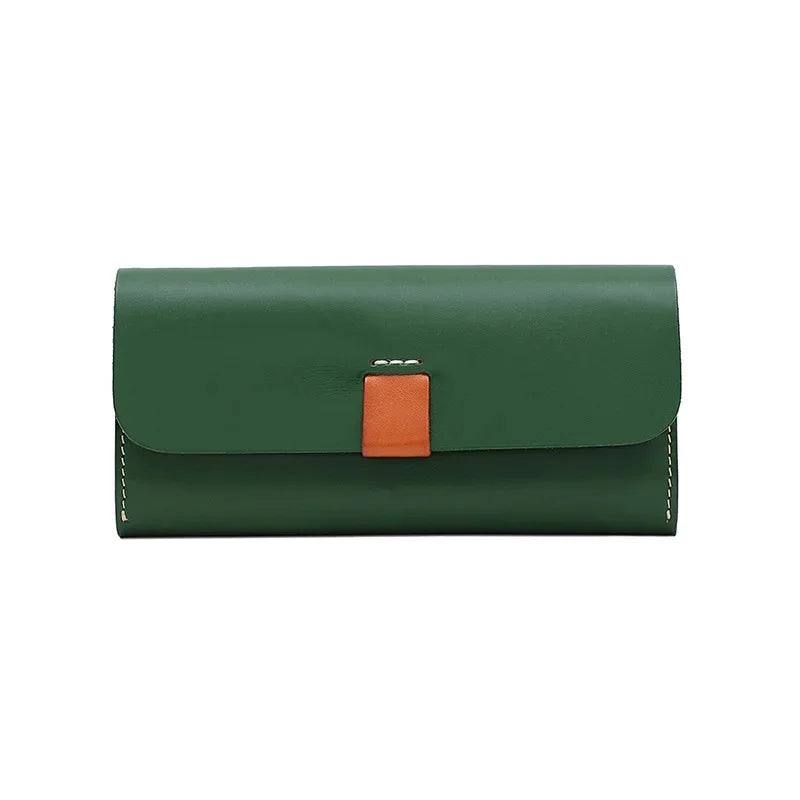 Wallet For Women New Fashion Genuine Leather Long Purse Female Many Compartments Cell Phone Card Holder Wallets Cartera