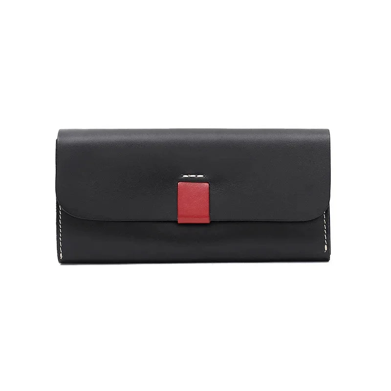 Wallet For Women New Fashion Genuine Leather Long Purse Female Many Compartments Cell Phone Card Holder Wallets Cartera