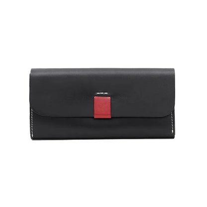 Wallet For Women New Fashion Genuine Leather Long Purse Female Many Compartments Cell Phone Card Holder Wallets Cartera