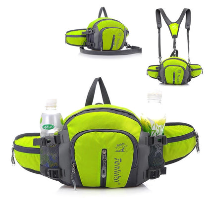 Water Bottle Belt Waist Bag  Running Chest Bags Climbing Shoulder Sling Pack Backpack Causal Daypack For Riding Sports Outdoor