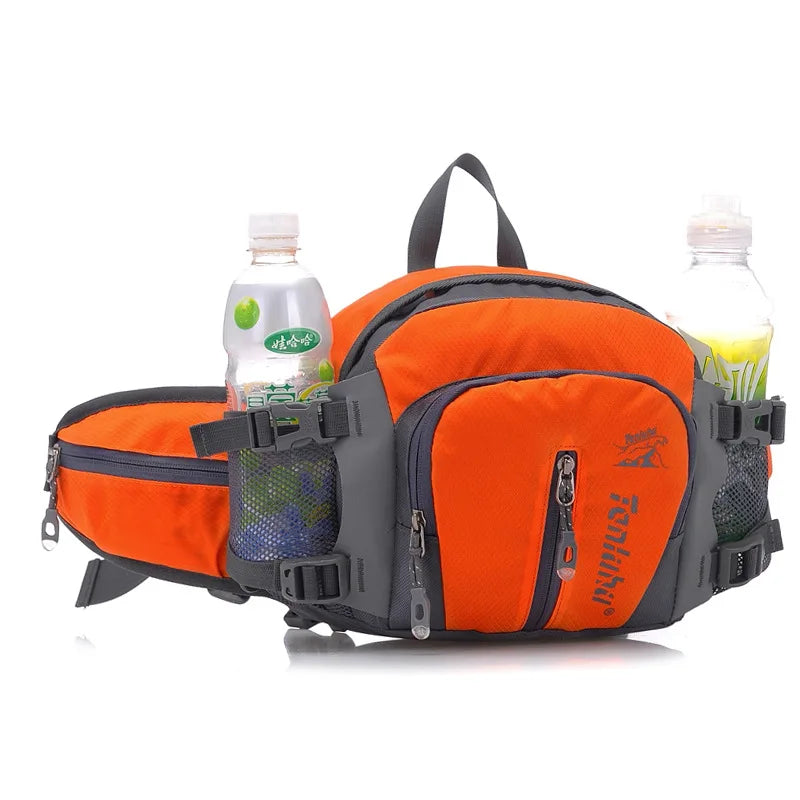 Water Bottle Belt Waist Bag  Running Chest Bags Climbing Shoulder Sling Pack Backpack Causal Daypack For Riding Sports Outdoor