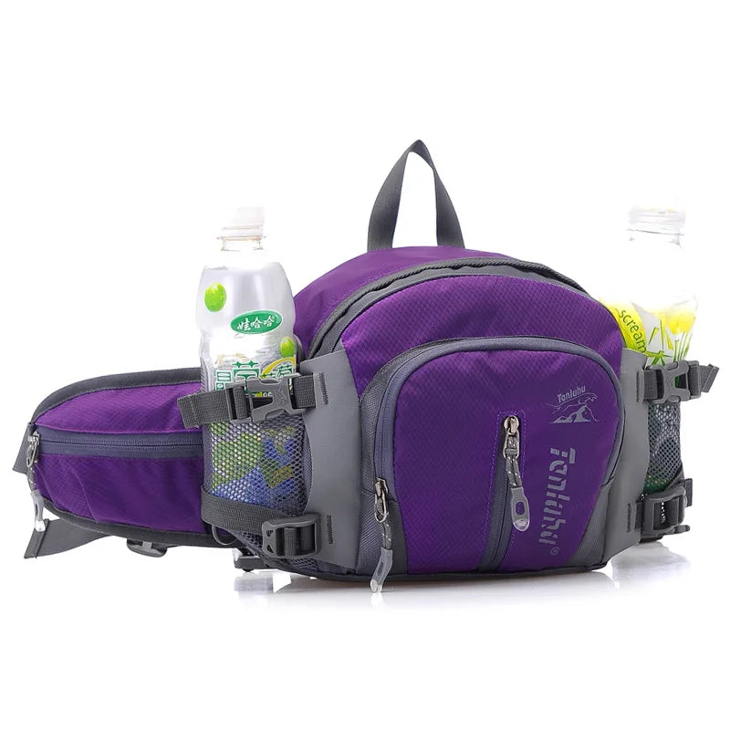 Water Bottle Belt Waist Bag  Running Chest Bags Climbing Shoulder Sling Pack Backpack Causal Daypack For Riding Sports Outdoor