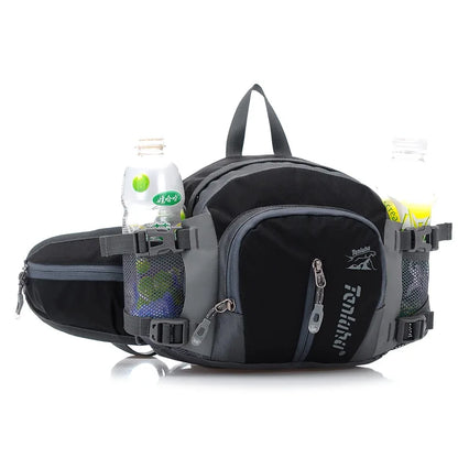 Water Bottle Belt Waist Bag  Running Chest Bags Climbing Shoulder Sling Pack Backpack Causal Daypack For Riding Sports Outdoor