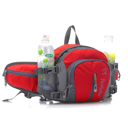 Water Bottle Belt Waist Bag  Running Chest Bags Climbing Shoulder Sling Pack Backpack Causal Daypack For Riding Sports Outdoor