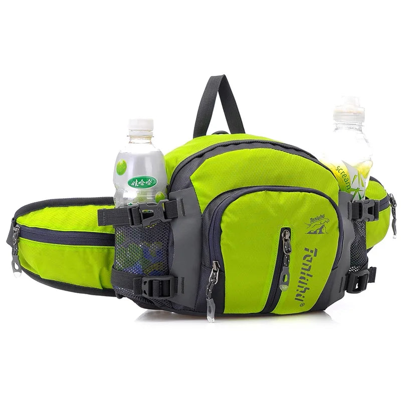 Water Bottle Belt Waist Bag  Running Chest Bags Climbing Shoulder Sling Pack Backpack Causal Daypack For Riding Sports Outdoor