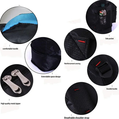 Waterproof 60L men's nylon travel sports bag Outdoor Mountaineering Hiking Climbing Camping backpack for male