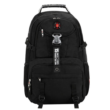 Waterproof Backpack Men Large Capacity TravelBag Oxford Fashion Schoolbags 18 Inch Laptop Backpacks for Teenagers Male Mochila