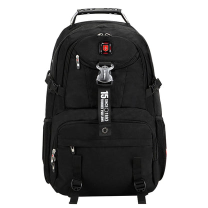 Waterproof Backpack Men Large Capacity TravelBag Oxford Fashion Schoolbags 18 Inch Laptop Backpacks for Teenagers Male Mochila