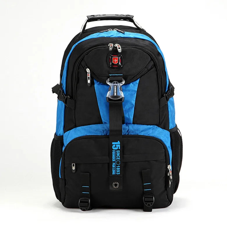 Waterproof Backpack Men Large Capacity TravelBag Oxford Fashion Schoolbags 18 Inch Laptop Backpacks for Teenagers Male Mochila