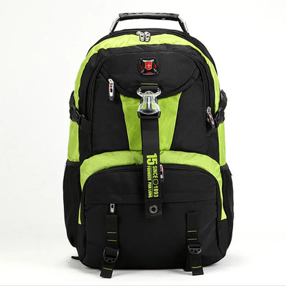 Waterproof Backpack Men Large Capacity TravelBag Oxford Fashion Schoolbags 18 Inch Laptop Backpacks for Teenagers Male Mochila