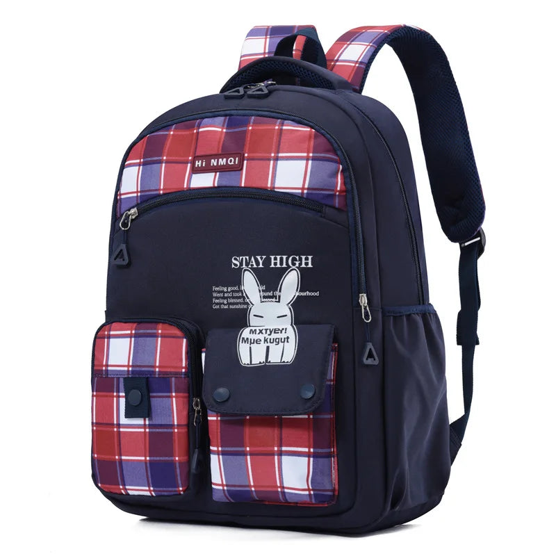 Waterproof Backpack for Girls Boys, Kids School BookBag Cute Student Laptop Backpacks Casual Durable Lightweight Travel Bags