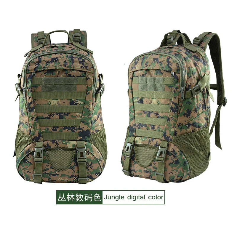Waterproof Bag 35L Camouflage Backpack Man Outdoor Travel Hiking Rucksack Camping Hunting Climbing Casual Bags Holiday Going Out