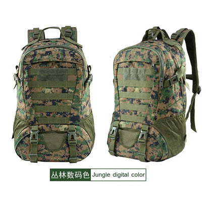 Waterproof Bag 35L Camouflage Backpack Man Outdoor Travel Hiking Rucksack Camping Hunting Climbing Casual Bags Holiday Going Out