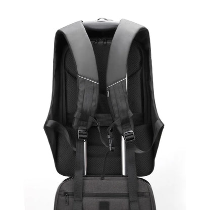 Waterproof Business Laptop Backpack Men 15.6 Inch Large Airplane Travel Backpack Fashion School Bag USB Charging Male Mochila