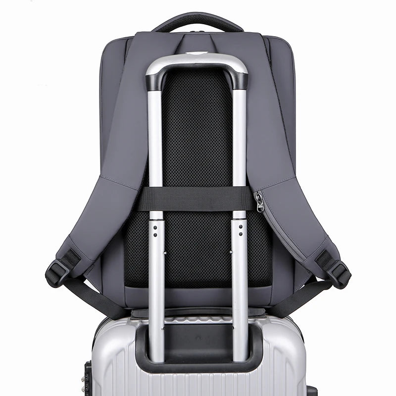 Waterproof Business Laptop Backpack Men USB Charging 15.6 inch Travel Bag School Backpacks Aesthetic Backpack Male Mochila New