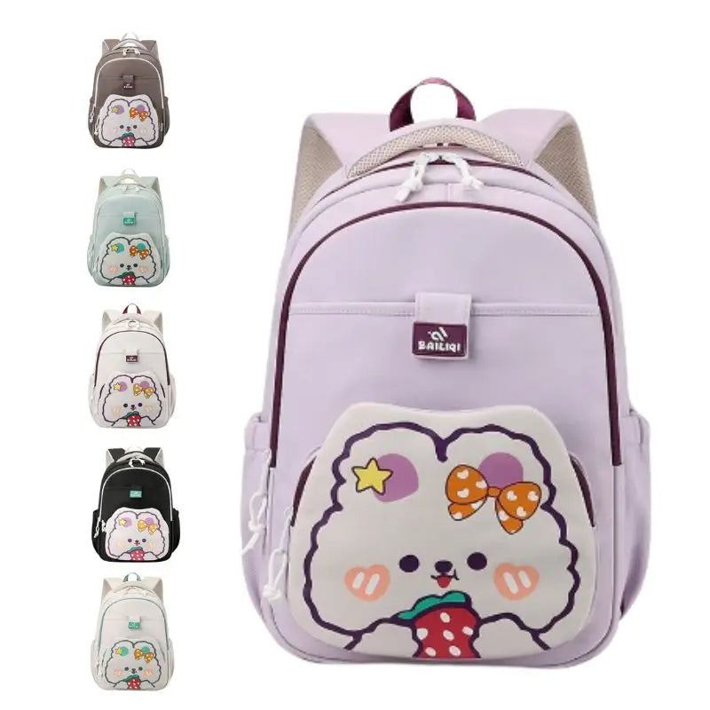 Waterproof Cartoon Large Capacity Schoolbag Bookbags for Teenage Girls Students Outdoor Travel Backpack Harajuku Style Bag