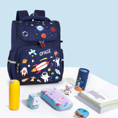 Waterproof Children School Bags cute anime Backpack Kids Space School Bags for teenage girls boy Schoolbag Mochila Infantil