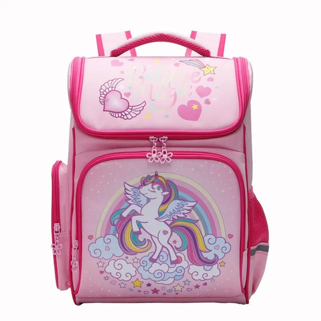 Waterproof Children School Bags cute anime Backpack Kids Space School Bags for teenage girls boy Schoolbag Mochila Infantil