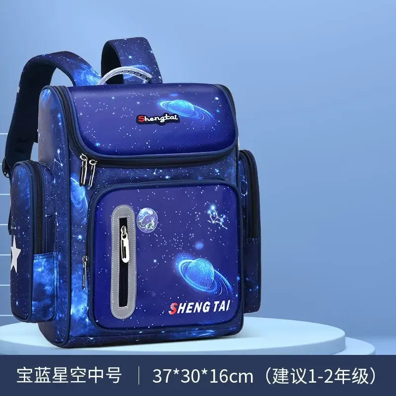 Waterproof Children School bags Boys Kids Cartoon Schoolbag kindergarten Orthopedic Primary School backpack mochilas infantil