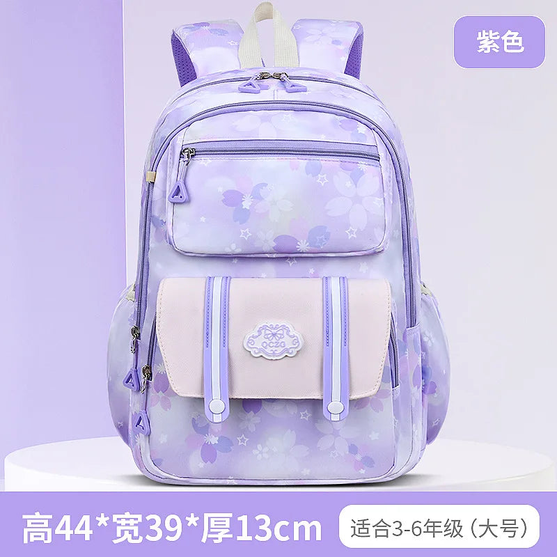 Waterproof Children School bags for Girls Orthopedic school primary school Backpack Kids Book Bags schoolbag Mochilas 3-6 grade