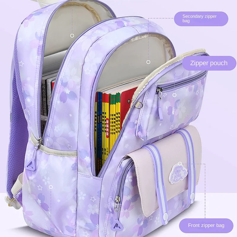 Waterproof Children School bags for Girls Orthopedic school primary school Backpack Kids Book Bags schoolbag Mochilas 3-6 grade