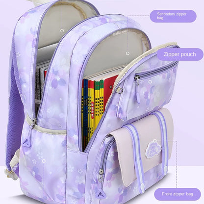 Waterproof Children School bags for Girls Orthopedic school primary school Backpack Kids Book Bags schoolbag Mochilas 3-6 grade