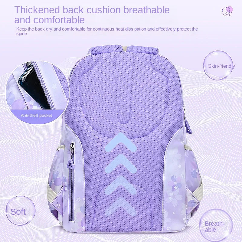 Waterproof Children School bags for Girls Orthopedic school primary school Backpack Kids Book Bags schoolbag Mochilas 3-6 grade