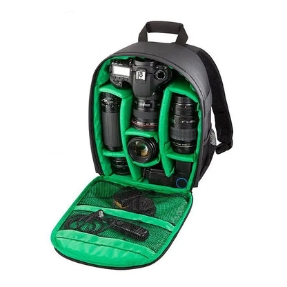 Waterproof DSLR Backpack Video Digital DSLR Camera Bag Multi-functional Outdoor Camera Photo Bag Case for Nikon Canon DSLR Lens