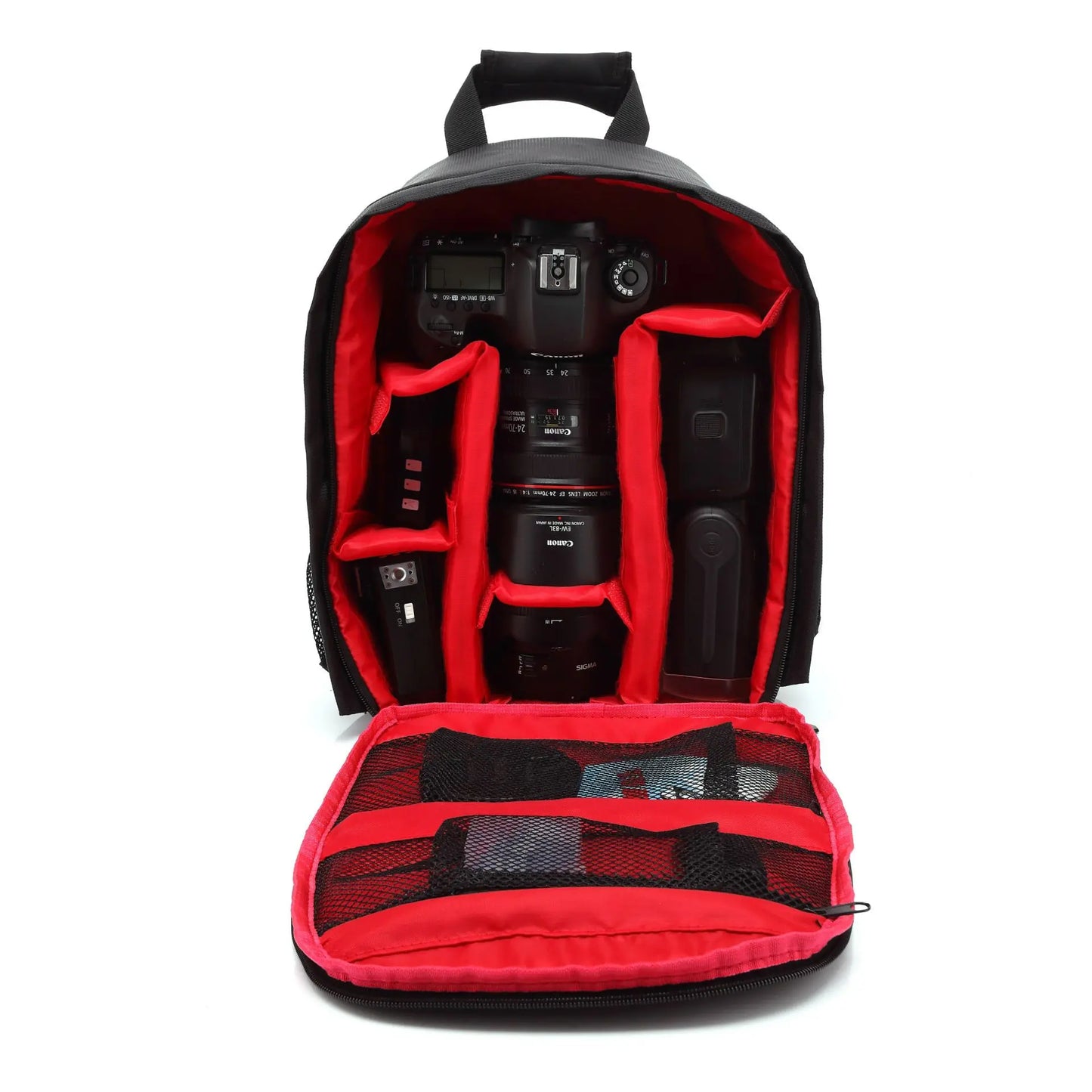 Waterproof DSLR Backpack Video Digital DSLR Camera Bag Multi-functional Outdoor Camera Photo Bag Case for Nikon Canon DSLR Lens