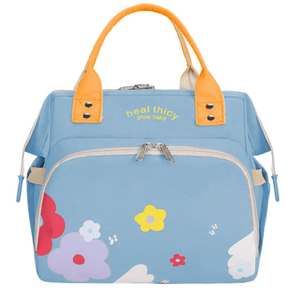 Waterproof Diaper Bag Backpack - Baby Essentials Travel Tote - Multi Function with Changing Pad Stroller Straps Pacifier Case