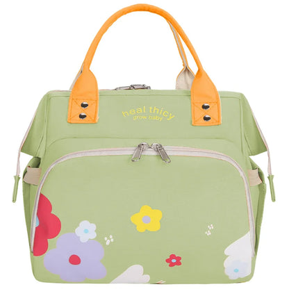 Waterproof Diaper Bag Backpack - Baby Essentials Travel Tote - Multi Function with Changing Pad Stroller Straps Pacifier Case