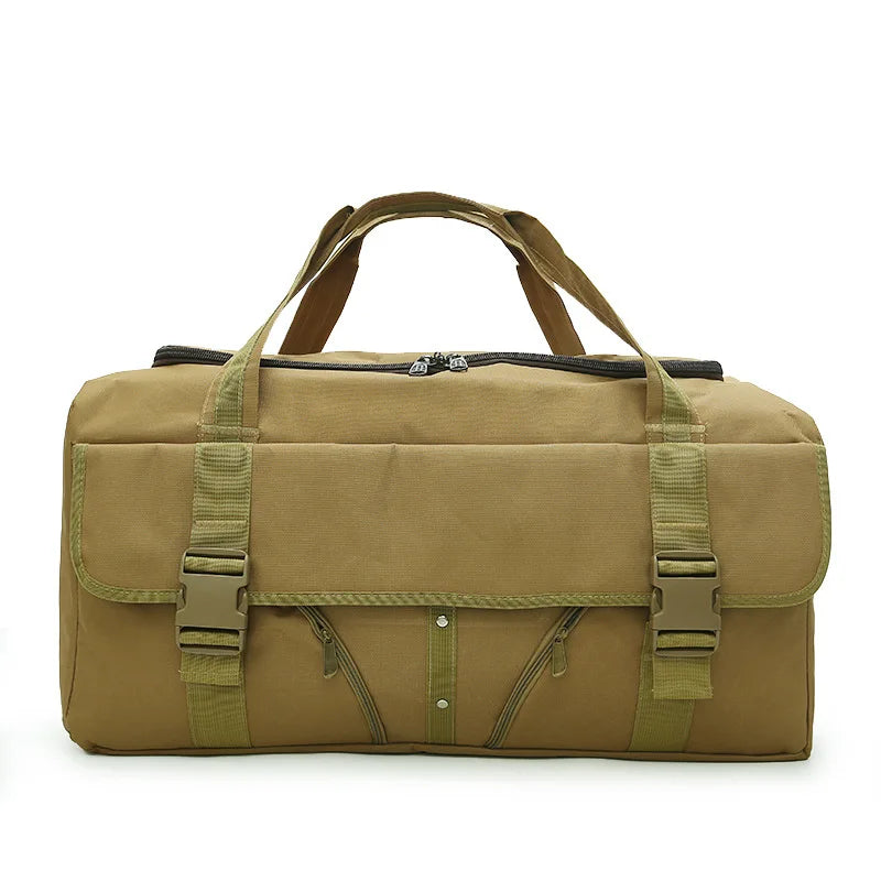Waterproof Large Capacity Military Carry Luggage Bag Sports Fitness Travel Bag Outdoor Tactical Handbag Duffel bag Men Backpack