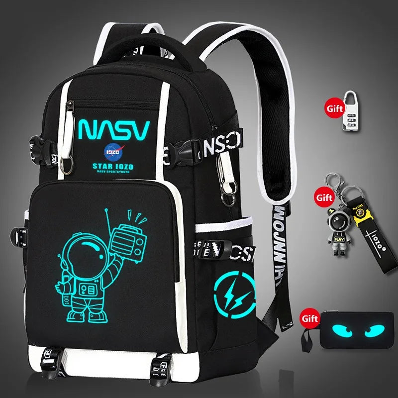 Waterproof Luminous Kids Backpack Children School Bags For Boys Orthopedic School Backpack Primary Schoolbag Book Bag Mochila
