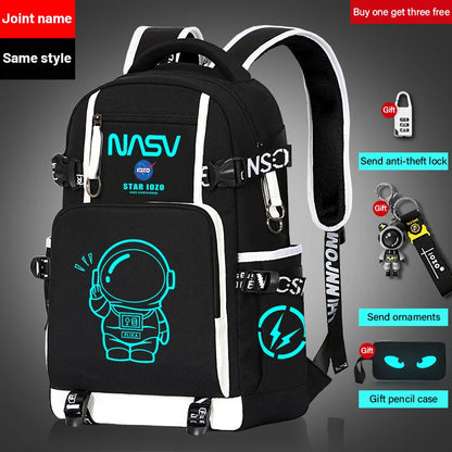 Waterproof Luminous Kids Backpack Children School Bags For Boys Orthopedic School Backpack Primary Schoolbag Book Bag Mochila