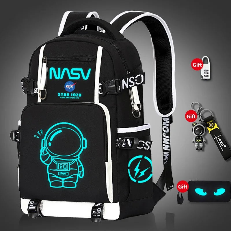 Waterproof Luminous Kids Backpack Children School Bags For Boys Orthopedic School Backpack Primary Schoolbag Book Bag Mochila