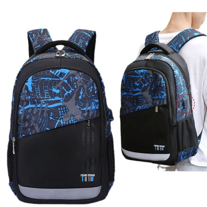 Waterproof Luminous Kids Backpack Children School Bags for Boys Orthopedic School Backpack Primary Schoolbag Book Bag Mochila