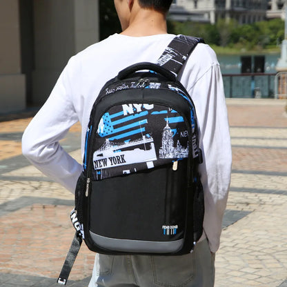 Waterproof Luminous Kids Backpack Children School Bags for Boys Orthopedic School Backpack Primary Schoolbag Book Bag Mochila