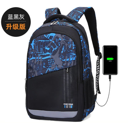 Waterproof Luminous Kids Backpack Children School Bags for Boys Orthopedic School Backpack Primary Schoolbag Book Bag Mochila