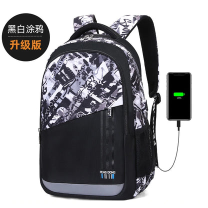 Waterproof Luminous Kids Backpack Children School Bags for Boys Orthopedic School Backpack Primary Schoolbag Book Bag Mochila