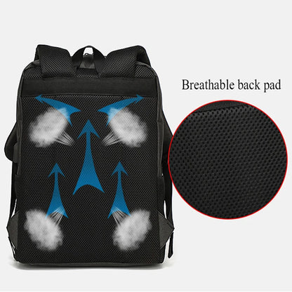 Waterproof Men Backpack USB Charging 15.6 inch Laptop Backpacks Large Capacity School Backpack Male Mochila Oxford Bag Rucksack