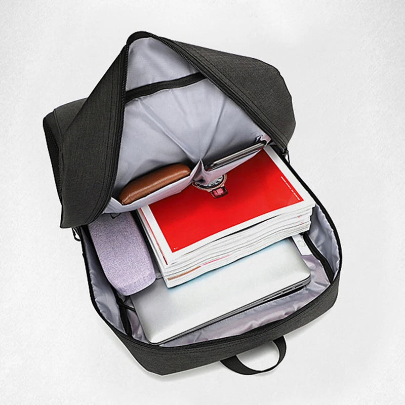 Waterproof Men Backpack USB Charging 15.6 inch Laptop Backpacks Large Capacity School Backpack Male Mochila Oxford Bag Rucksack