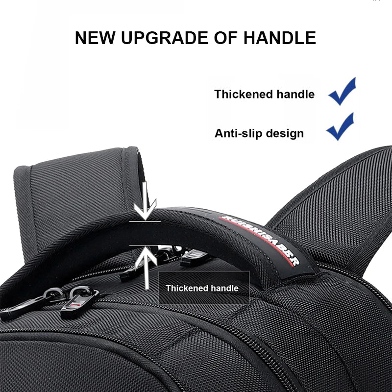 Waterproof Men Backpack USB Charging 17 Inch Laptop Backpacks School Bags Anti-theft Business Travel Bag Backpack Male Mochila