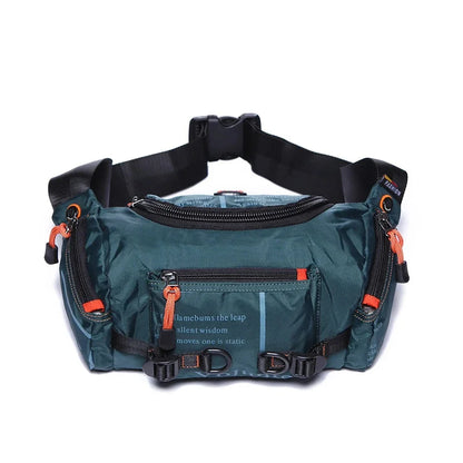 Waterproof Men Waist Chest Pack Hip Bum Travel Multi-Function Pouch Pocket Casual Male Oxford Belt Shoulder Messenger Fanny Bag
