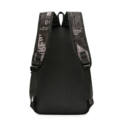 Waterproof Men's Backpack set School Bags teenager boys Schoolbag laptop Book Bags Middle School travel Student School backpack