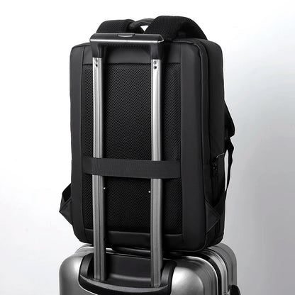 Waterproof Men's Backpacks Business 15.6 inch Laptop Backpack Fashion Mochila Luxury School Backpacks USB Charging Travel Bag