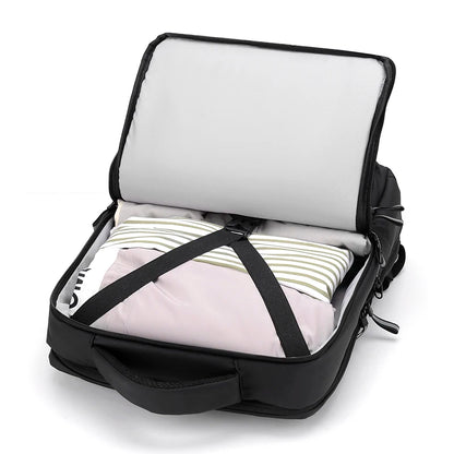 Waterproof Men's Backpacks Business 15.6 inch Laptop Backpack Fashion Mochila Luxury School Backpacks USB Charging Travel Bag