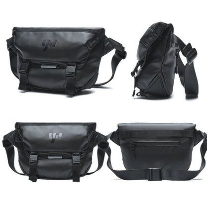 Waterproof Men's Crossbody Personalized 10.5 inch iPad Chest Bag Teenager Sport Riding Shoulder Bag Leisure Portable Sling Bag